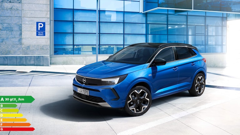 Opel, Grandland, hybrid, rechargeable, exterior